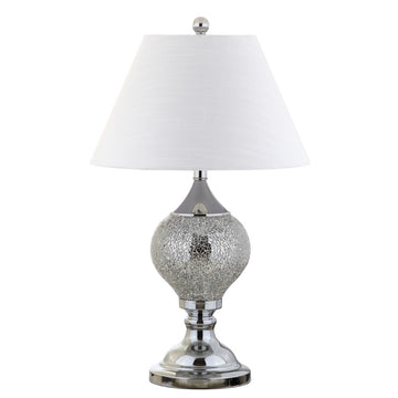 Louise 27" Mirrored LED Table Lamp - JONATHAN Y